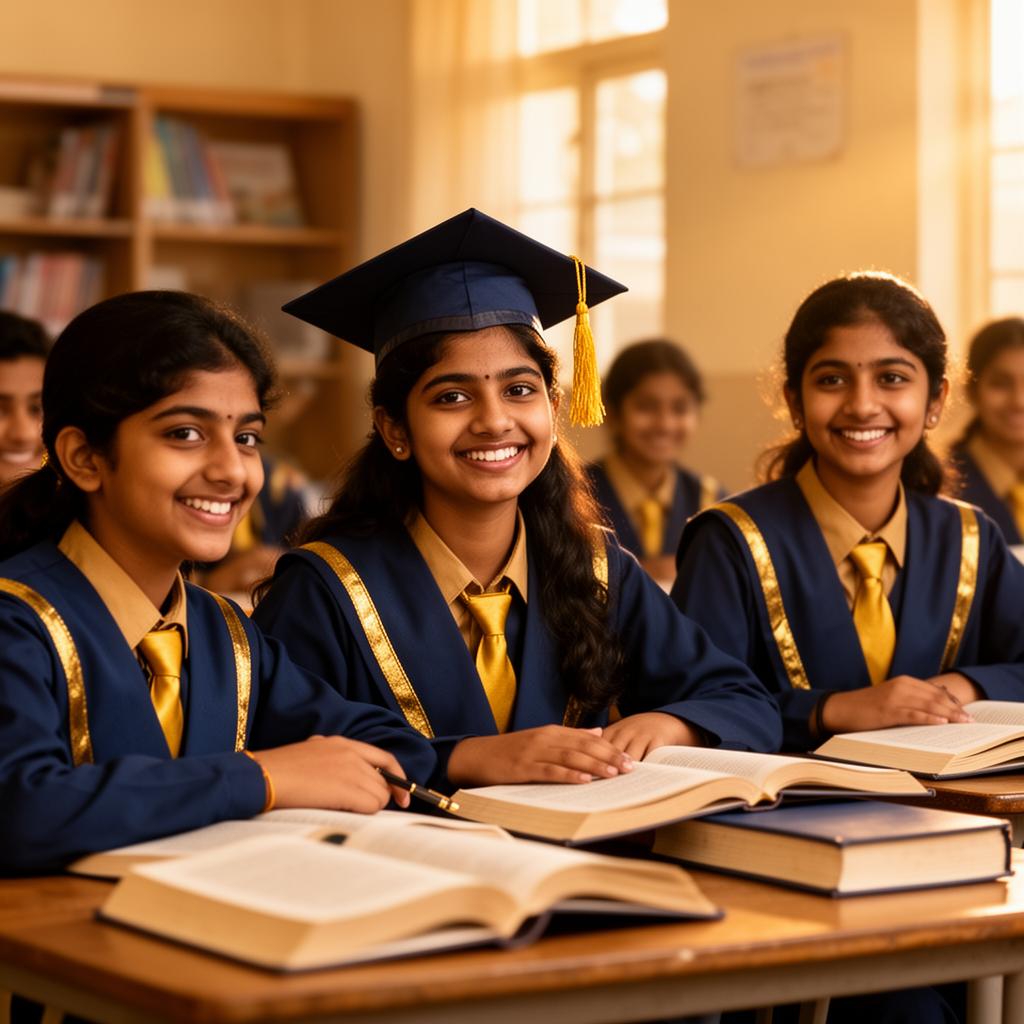 Students studying at NIYA Education Academy